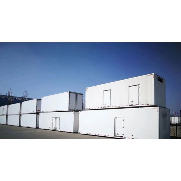 12250X2500X2440 Refrigerated Truck Box / Refrigerated Truck Bodies Low Temperature