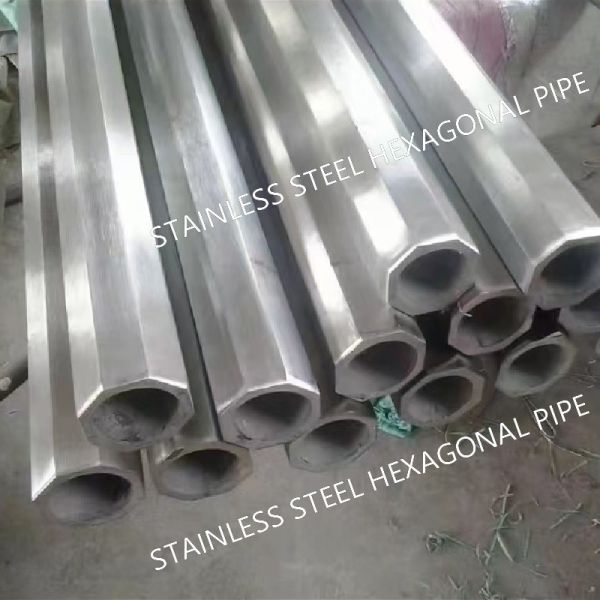 4-6m Length Stainless Steel Hex Pipe Tube / Stainless Steel Hollow Bars