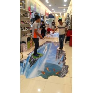 custom 3D floor sticker