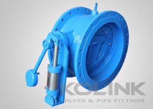 China Tilting Disc Non-slam Check Valve Counter Weight Hydraulic Damper Cast Iron on sale