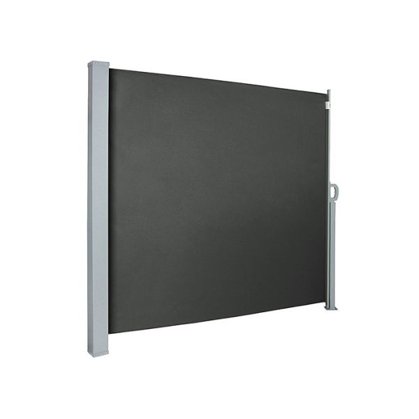 Hard Wearing Fabric 1M4 Garden Wind Screen Retractable Patio Windscreen