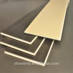Solid color flat surface wood garin WPC laminating flooring tile