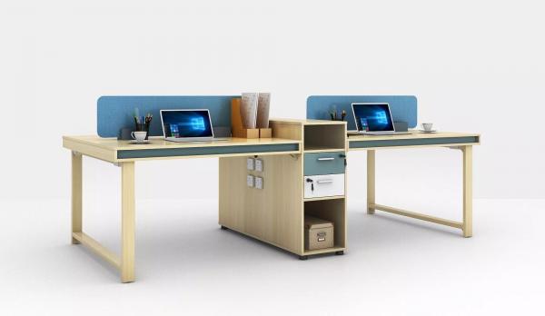 Quality MDF Staff Working Desk oEM ODM Decorative Office Furniture for sale