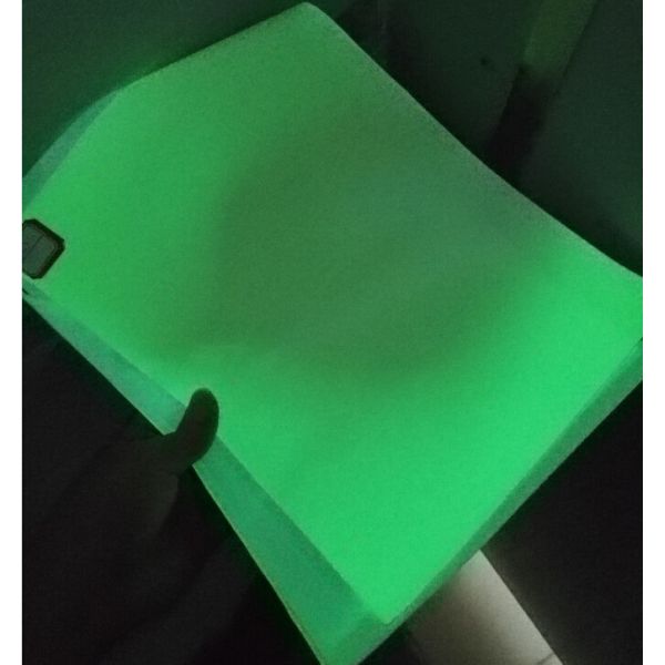 Customized Photoluminescent Vinyl Glow In The Dark Film With P.S.A Adhesive In Rolls