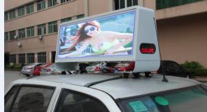 Cheap 80W P4 SMD1921 Taxi Top LED Screen 5000nit 1000x360mm wholesale