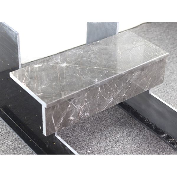 Natural Marble Stair Steps Stone Wall Floor Indoor Modern Design Grey Stair Slab