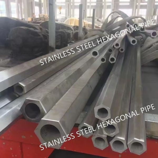 4-6m Length Stainless Steel Hex Pipe Tube / Stainless Steel Hollow Bars