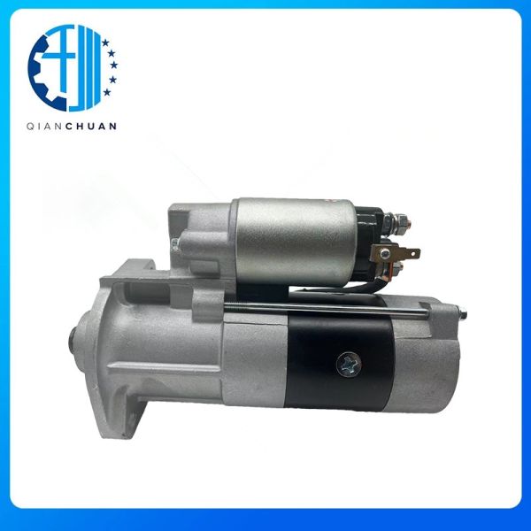 V3800 V3300 12V 9T 3.5KW Starter Motor 1C010-63013 QDJ1403C DH70 For Kubota Diesel Engine Parts