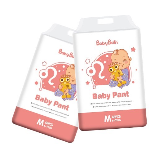 Breathable Pull Up Baby Diaper