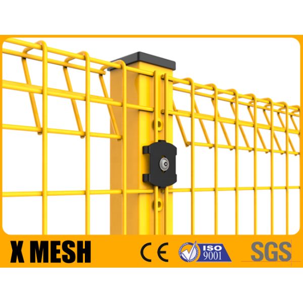 Decorative Roll Top Wire Mesh Fence Panels 1500mm / 2000mm / 2500mm Width