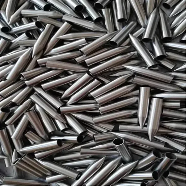 Stainless Steel Tube Sensor Housing Cap Taper Diameter Change