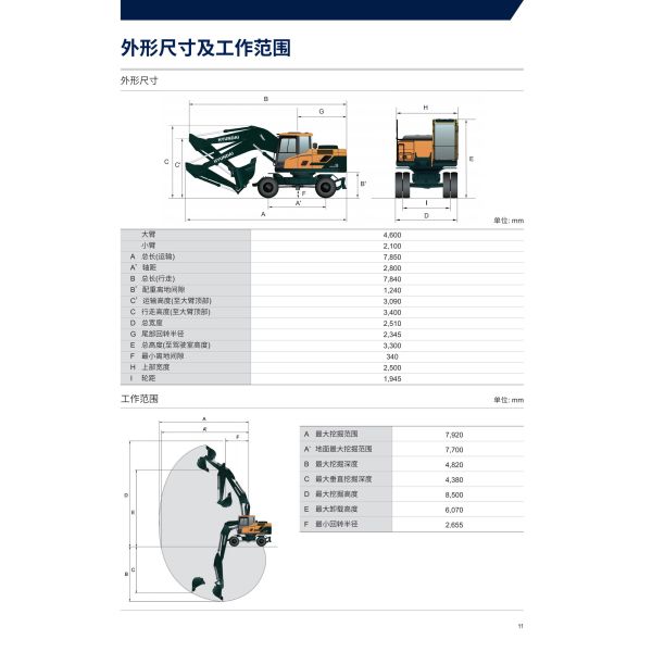 Korea Hyundai Excavator HW155 Wheel Jindongyu Machinery In Engineering Construction