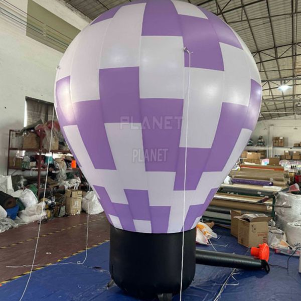 Custom Giant Event Inflatable Hot Air Balloon Globe Balloon Hot Air Ground Balloon For Advertising