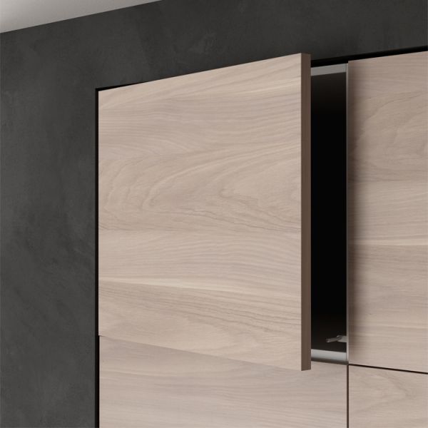 Wooden Veneer Kitchen Cabinet Storage For Wholesales Modular Kitchen Cabinet