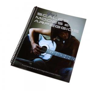 Cheap Spiral Bind Musical Book Printing Service For Stave Music Piano Spectrum wholesale