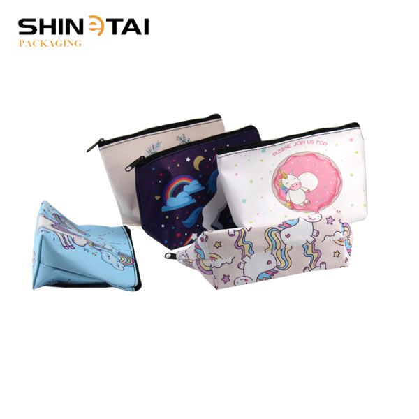Custom Printed Unicorn Women Makeup Bag Cosmetic Bag