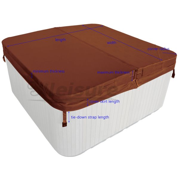 Outdoor Whirlpool Cover Isolierabdeckung , Whirlpool Cover