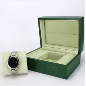 Green Paper Watch Box / Jewelry Wooden Box Packaging Eco-friendly