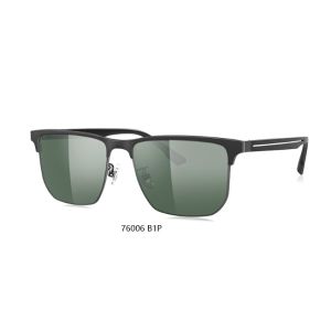 China Half Metal Metal Frame Polarized Sunglasses TAC For Men on sale
