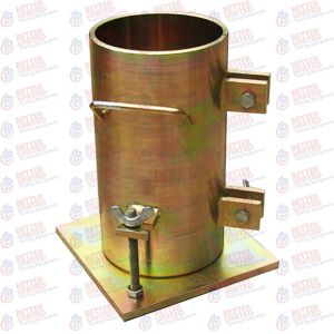 SGS Steel Concrete Testing Machine Concrete Cylinder Mould 100x200mm