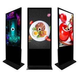 China Advertisement Floor Standing Lcd Digital Signage 1920*1080 Resolution on sale