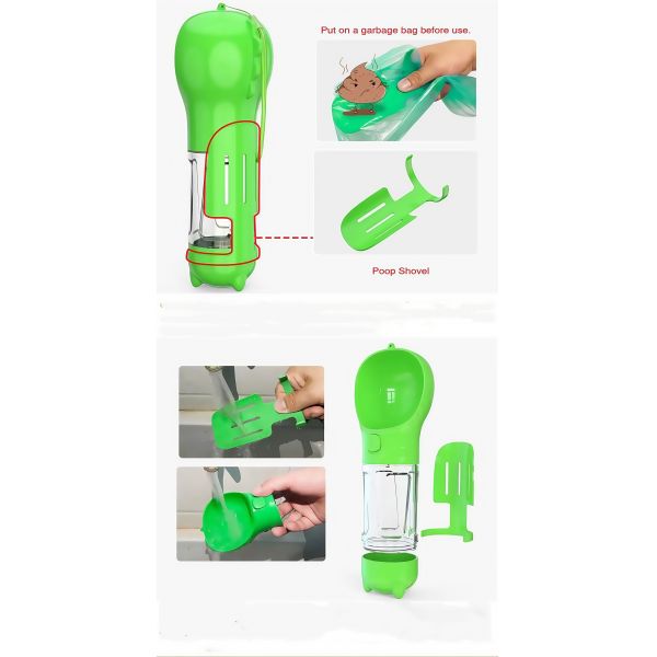 Outdoor Portable Pet Water Bottle Dog Water Bottle Dispenser Eco Friendly For Travel