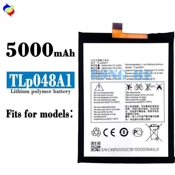 Replacement Battery Production for TLp048A1 Dual IC Protection Lithium Mobile Cell Phone