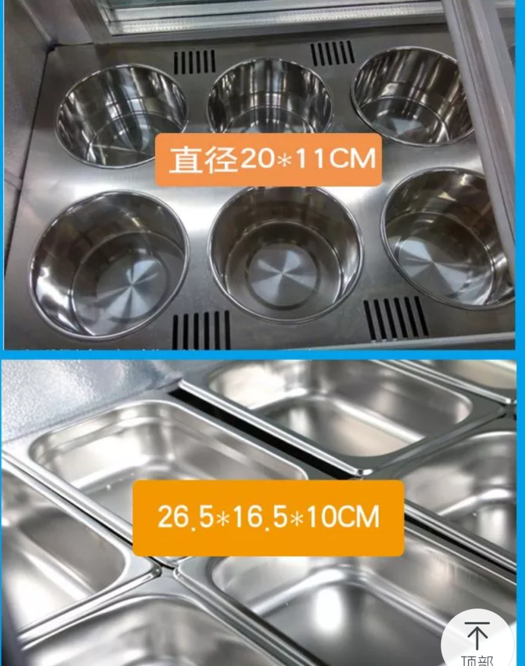 Glass Door Preservation Table Stainless Steel Refrigeration Facilities 1.8m