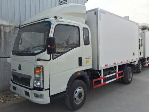 China FRP Refrigerator Box Truck 5 To 13 CBM For Fresh Fish Transportation on sale