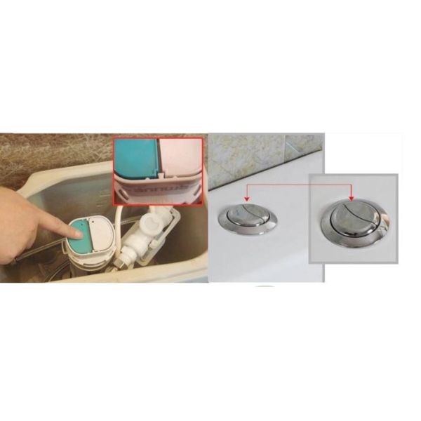 SWC211 Bathroom Toilet Suites 700*370*800 Mm / Ceramic Toilet Pan For Living Room