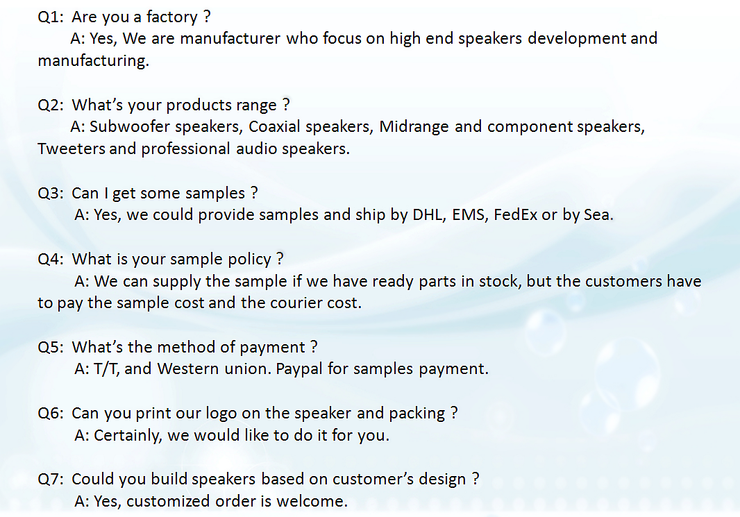 100dB 10000w Subwoofer 2kHz 18'' High SPL Speakers