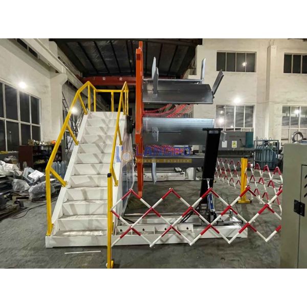 Schnider Electrical Components Automatic Plastic Tuber Rewinder Machine For PE HDPE Corrugated Pipe Coiling Range 1600-3200mm
