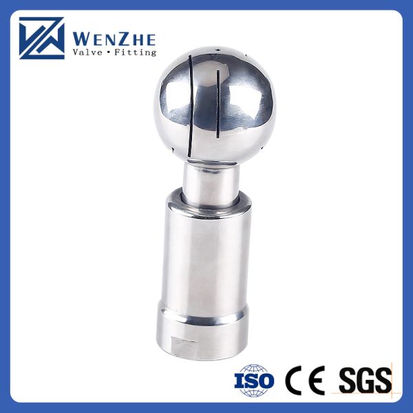Sanitary Stainless Steel Tri Clamp Rotary Spray Cleaning Ball with ISO9001 Certificate