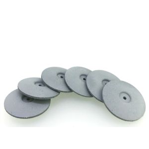 Dental silver Diamond Grinding Stones Knife Edge Silicone Rubber Polishing