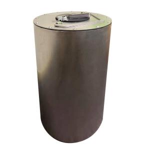 China Food Beverage Liquid Filter Stainless Steel Cylinder Vessel Tank with Varnish Removal on sale