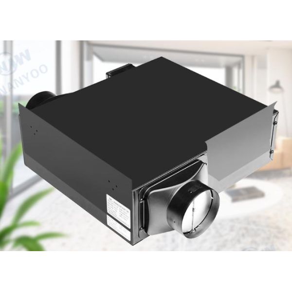 Small Ultra Thin 120CMH 100mm Ventilation Duct Fan