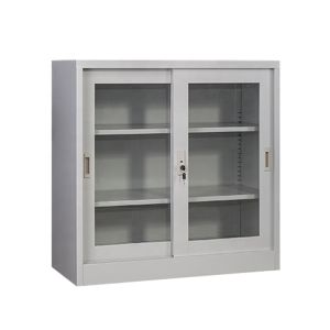 Office BV Glass Sliding Door Office Filling Cabinet