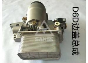 China D6D Engine Oil Cooler / Volvo Oil Cooler For Excavator Universal Oil Cooler Kit on sale