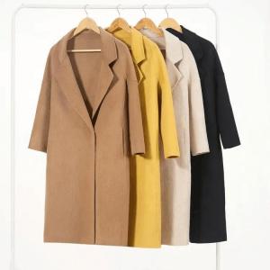 Cheap Winter Wool Coat Trench Coat Anti UV OEM Custom Size For Ladies Women wholesale