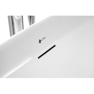 White Acrylic Free Standing Bathtub SP1835 Yellowing Resistant High Gloss