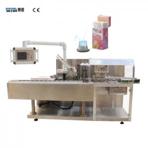 Cheap Horizontal Automatic Cartoning Machine Drinking Straw Box Packing Machine wholesale