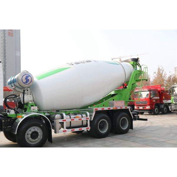 Delong Automobile Heavy Truck Delong M3000s 350HP 8X4 7.89m3 Shaanxi Concrete Mixer Truck