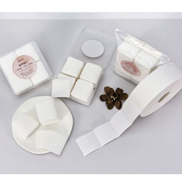 OEM ODM Nail Polish Remover Cotton Pads Lint Free Nail Cotton Pads