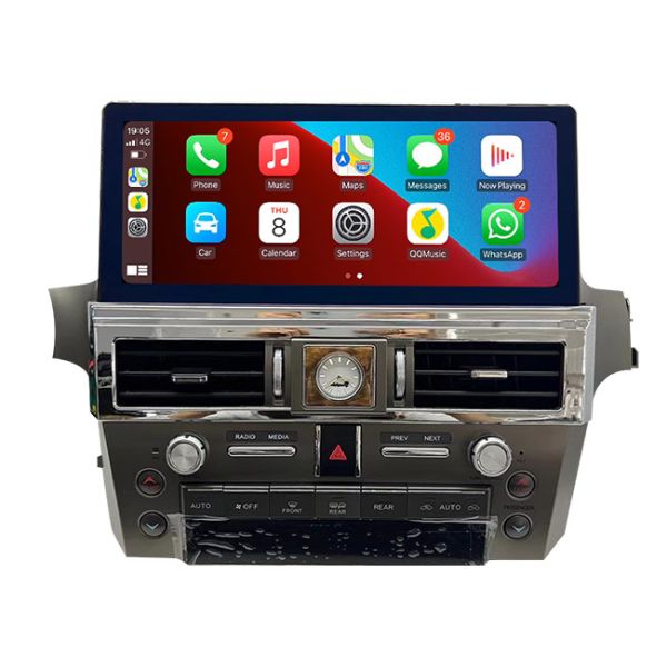 Android 10 Car Navigation Multimedia 12.3 Inch 4G LTE SIM For Lexus GX460 GX400 2010-2019