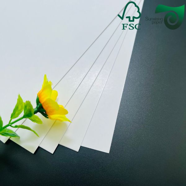 250gsm 300gsm FSC double sided glossy American Bristol Paper Board Ideal for Sheet Printing