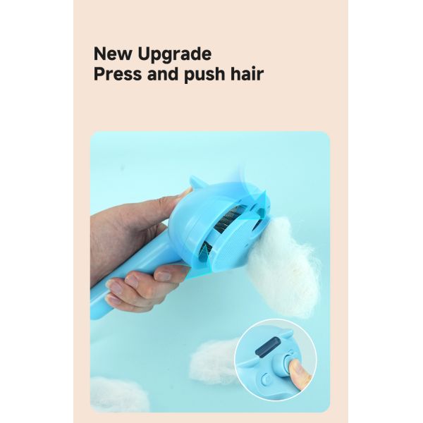 Pet Steam Brush Cleaning Hair Massage Brush Self Cat Clean Dog Spray Hair Removal Comb