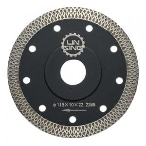 China 115mm Mesh Thin Turbo Disc Porcelain Ceramics Diamond Tools Cutting Disc Cutter Blade 20 on sale