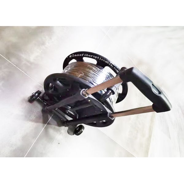 Mini Size Wire Spool Wire Winch Portable Hand Fiber Optic Cable Reel
