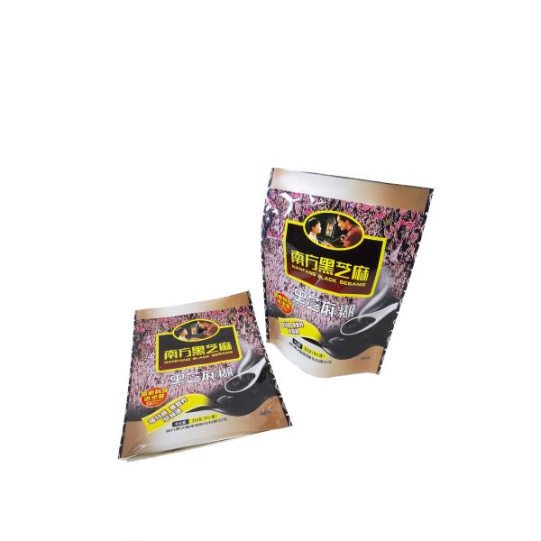 Custom Printing Security Matte Aluminum Foil Sesame Meal Packaging Bags