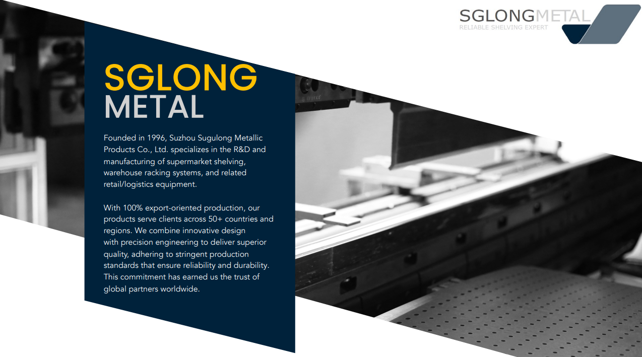 Supermarket Gondola Shelving 30x60mm Upright 50mm Hole Pitch